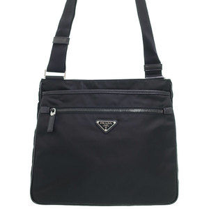 Prada Nylon Shoulder Bag Black